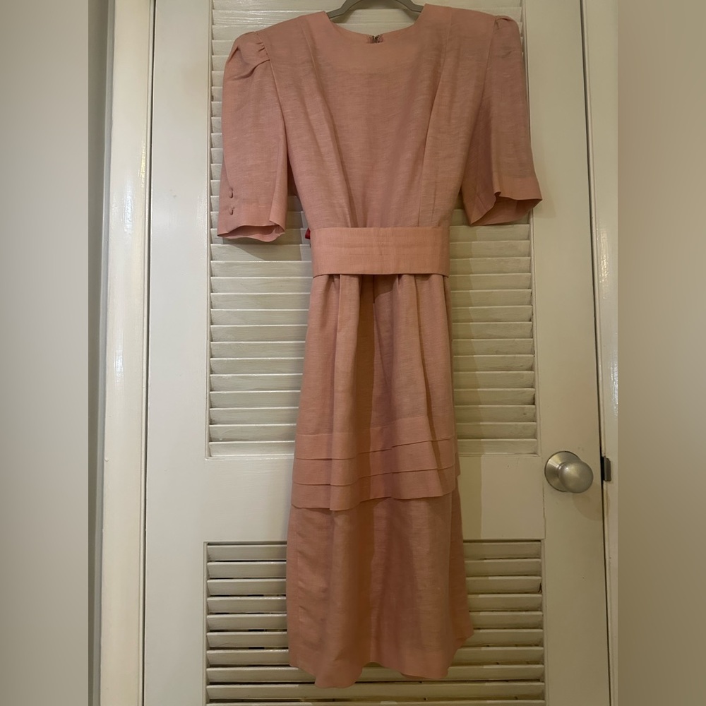 Vintage Soft Pink David Warren Dress